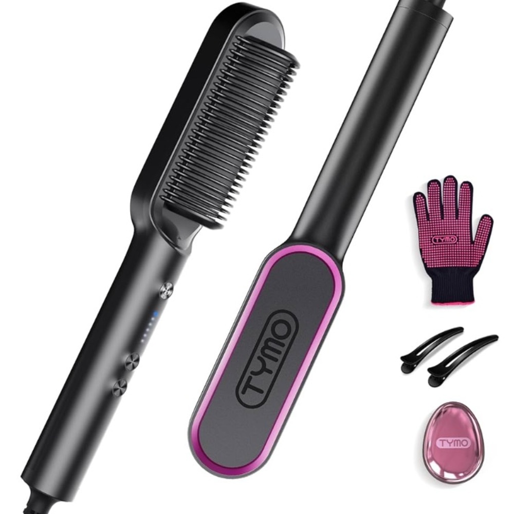Tymo Ring Hair Straightening Comb - New in box